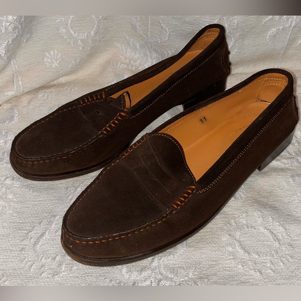 Tod’s Gommino Suede Driving Loafer 11 (I’m a woman’s US 7. They fit like a US 8)